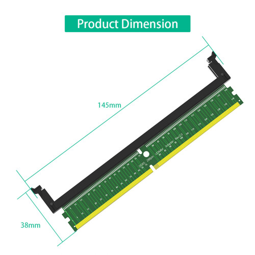 DDR5 UDIMM 288Pin Adapter Memory Test Protective Card UDIMM 2