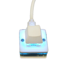 Portable USB Keyboard with Easy Copy-Paste Function-Green axis