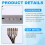433MHz  Garage Sliding Door Gate Opener Controller Remote Control Wireless , Rolling Code Support 3