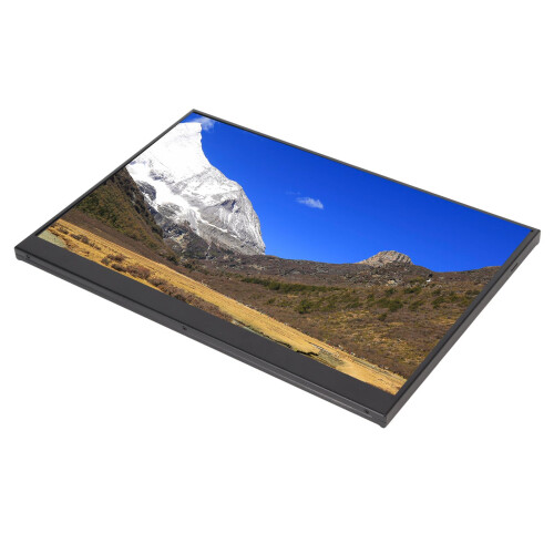 Εξαιρετικά λεπτή φορητή οθόνη FHD1080P εξωτερική οθόνη με ενσωματωμένα διπλά ηχεία, 2