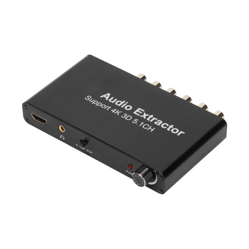 Ομοαξονική έξοδος HDMI ARC Audio Extractor Απρόσκοπτη μετάδοση Μετατροπέας ψηφιακού σε 2
