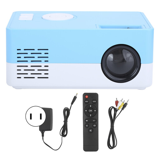 Αθόρυβος προβολέας συστήματος ψύξης Full HD Mini LED φορητός βιντεοπροβολέας με είσοδο