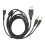 Replacement Cable for SteelSeries Arctis Headset Support PrismSync Dynamic RGB Lighting Superb Wire Detachable Audio Cable Plug and Play 3.5mm TRRS 8