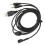 Replacement Cable for SteelSeries Arctis Headset Support PrismSync Dynamic RGB Lighting Superb Wire Detachable Audio Cable Plug and Play 3.5mm TRRS 6