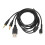 Replacement Cable for SteelSeries Arctis Headset Support PrismSync Dynamic RGB Lighting Superb Wire Detachable Audio Cable Plug and Play 3.5mm TRRS 4