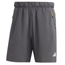 (S) adidas Men's Training Shorts Grey 3 Stripes Shorts - New