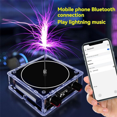 Music Coil, Touchable Artificial Spark Arc Generator, Science Teaching Experiment Tool EU PLUG 1