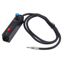 Professioneller 3,5-zu-XLR-Audio-Isolator, Audio-Rauschunterdrückung, Strom-Tontransformator, Signal-Rauschunterdrücker