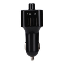 FM-Transmitter-Kfz-Kit mit Bluetooth 5.3, kabelloser Freisprechfunktion, schnellem Dual-USB-Laden, Geräuschunterdrückung, HiFi-Musikwiedergabe,