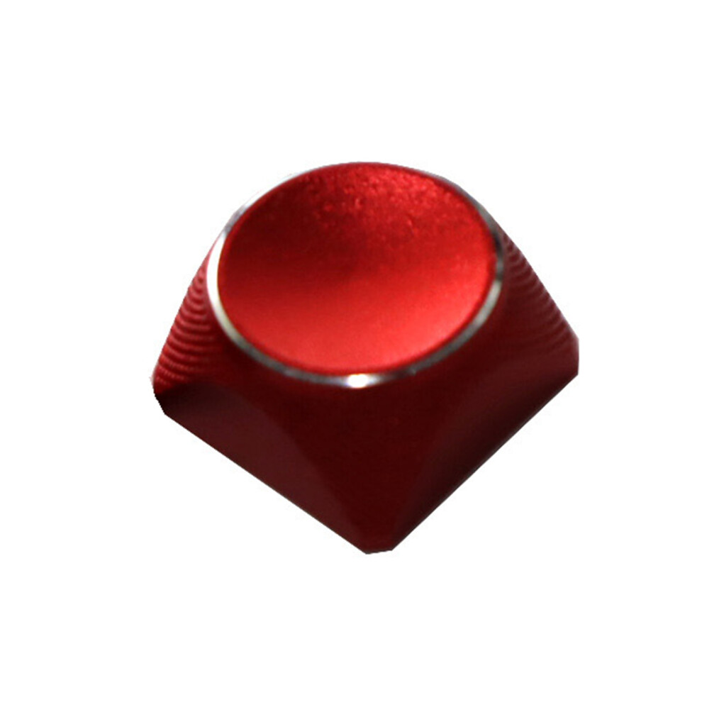 1Pc Aluminum Alloy Blank Keycap Xda Profile Gamings Keycap- Red 7704000525817