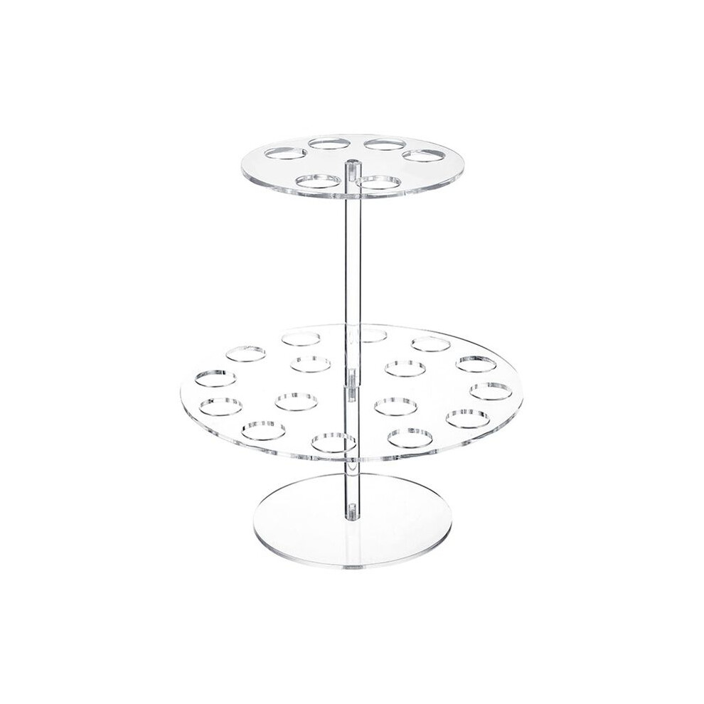 Ice Cone Stand Transparent Acrylic Waffle Cone Display Stand Suitable For Party Restaurant Catering Event Supplies Cream 4711619287626
