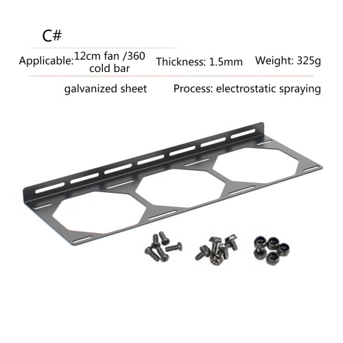 Fan Bracket Radiator Mounting Bracket Water Cooler Stand for-B 2