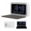Multi Functional Digital Alarm Clock With Bluetooth Speaker Wireless Charging Pad And Usb Port Led Display With Dimmable Screen And Snooze Button 7
