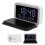 Multi Functional Digital Alarm Clock With Bluetooth Speaker Wireless Charging Pad And Usb Port Led Display With Dimmable Screen And Snooze Button 3