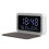Multi Functional Digital Alarm Clock With Bluetooth Speaker Wireless Charging Pad And Usb Port Led Display With Dimmable Screen And Snooze Button 8
