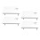 4 Pcs Sewing Machine Extension Table for 201 202 Sewing Machine 1
