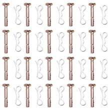 20 Sets Shear Cotter and Split Pins Kit for Snow Blower 714-04040 Shear Cotter Pin 738-04124 738-04124A