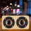 Rechargeable Battery Portable Bluetooth Speaker with AUX Effective Source Input Dual High-performance Drivers,Retro Wooden Combination Speaker for 5