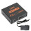 Διαχωριστής HDMI για διπλή οθόνη Magic, κουτί 1in2out με μεταλλική θήκη, σύνδεση και 1