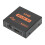 Διαχωριστής HDMI για διπλή οθόνη Magic, κουτί 1in2out με μεταλλική θήκη, σύνδεση και 3