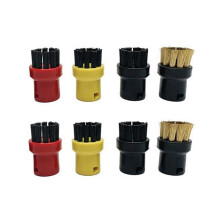 8pcs for  Steam Mop Cloth Set with Nylon and Copper Brushes for Deep Cleaning