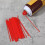50 PCS Replacement Can Extension Straw,Can Replacement Straws,Red Plastic Sprays Paint Nozzles for Aerosol Sprayers Cans 2