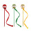 Cats Play Stick Mascots Snake for Kittens Long Wand Fun Exercise 1