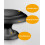 30 Pack Black Cabinet Knobs 30mm with Screws, Modern Drawer Knobs for Kitchen and Wardrobe 2