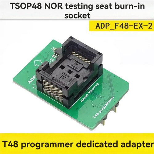 TSOP48 NOR Programmer Adapter Wire Burning Socket for T48 ADP F48  TSOP48-2 Chip Socket 1