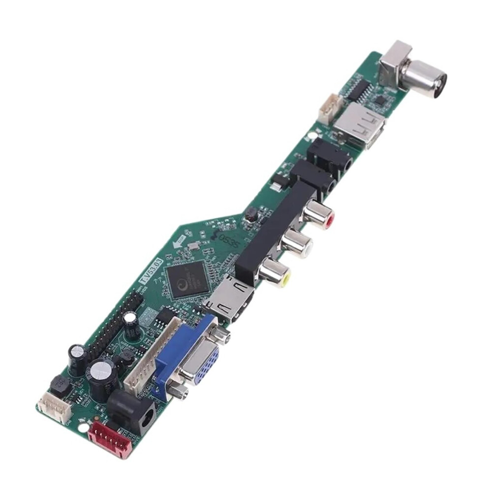 Universal Lcd Tv Controller Board V53 With Hdmi Usb For Enhanced Image Clarity And Stability 9189345618529