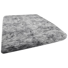 Area Rug for Living Room 160x230 Ultra Area Rug Rug Soft Fuzzy Non-Slip Carpet Mat for Home Decor Grey