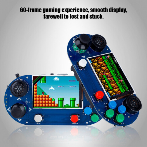 Console di gioco portatile per Raspberry Pi, console di gioco classica con display IPS, gameplay fluido e pulsanti personalizzabili, esperienza di 2