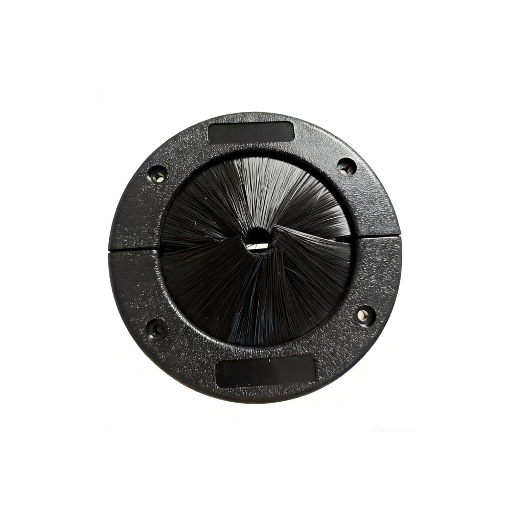 Raised Floor Brush Cable Grommet With Split Design For Data Center Floors, Dust Blocking 1 Pack 9189345618789