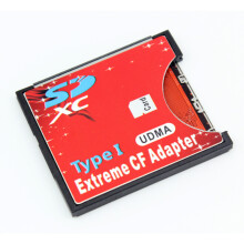 Compact Memory Bridge, SDHC/SDXC-Adapter zu CompactFlash-Karte, PCMCIA-Schnittstelle für nahtlose Integration, leichtes Design für bequemen