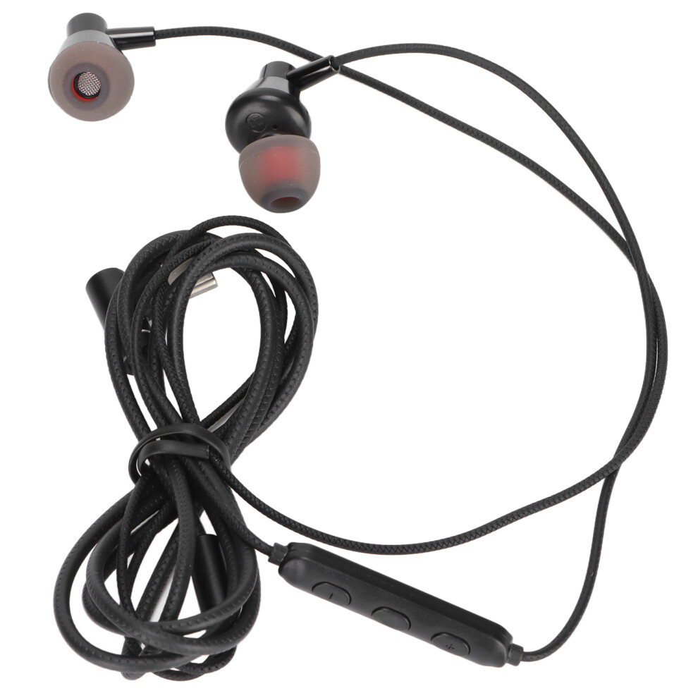 Built-In Microphone And Volume Control Wired In Ear Earbuds Noise Isolation Stereo Bass Lightweight Universal Compatibility With 3.5Mm Jack For High 9420858911517