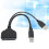 Adaptador USB 3.0 para SATA para disco rígido de 2,5 polegadas, conversor externo com suporte a UASP, boa qualidade, boa qualidade, boa qualidade, 6