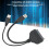 Adaptador USB 3.0 para SATA para disco rígido de 2,5 polegadas, conversor externo com suporte a UASP, boa qualidade, boa qualidade, boa qualidade, 7