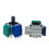 6 Pezzi TMR Joystick Elettromagnetico per PS4 Gamepad Aggiornamento TMR Joystick 3D Analog Thumbstick Controller 4