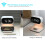 Multifunctional Clock with Night Light, Wireless Charging Clock, Holiday Couple Gift, Three Brightness Clock A EU Plug 5