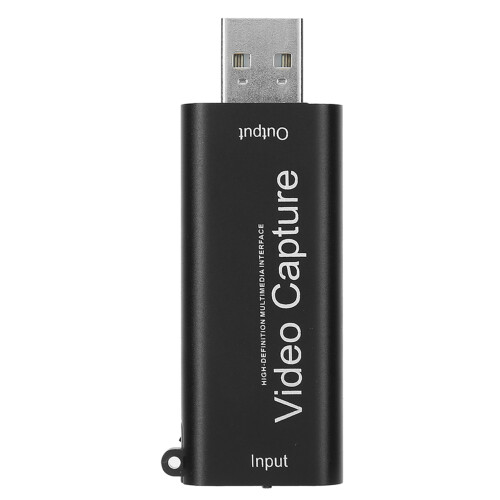 Συσκευή καταγραφής βίντεο HDMI, προσαρμογέας plug and play HDMI σε USB Συσκευή εγγραφής Full