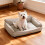 Living And Home Light Oatmeal Large Size Dog Bed Pet Sleeping Bed 1