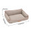 Living And Home Light Oatmeal Large Size Dog Bed Pet Sleeping Bed 6
