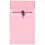Wall Mounted Mailbox with Secure Key Lock, Lockable Suggestion Box for Home and Office, Pink 1