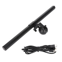 LED Computer Screen Lamp For Monitor With RGB Backlight Touch Dimming Eye-Friendly Lighting USB Plug And Play Easy Mounting No Screws Needed, Durable