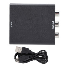 Oiriúntóir Comhaiseach go Comhéadan HDMI, Tiontaire BNC go HDMI le Teicneolaíocht Scaler UP agus Feabhsú Fuaime I2S do Thaispeántais Ceamara