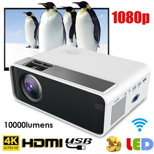 Μίνι Έξυπνος Προβολέας LED Full HD1080P Υποστήριξη WiFi Bluetooth Native720P Ενσωματωμένο Ηχείο 1