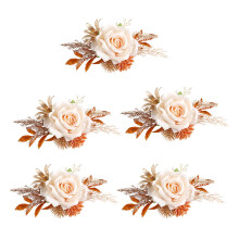 Elegant Corsage And Wrist Flower Decoration Set For-corsage