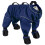 Multiuse Pet Trousers Breathable PU Dog Pants for Active-L blue 1