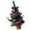 Artificial Miniature Christmas Tree and Wreath with-50cm red 1