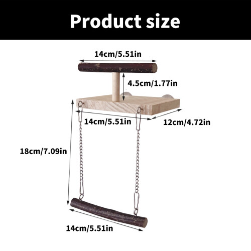 Bird Training Perches Stand Bird Breeding Equipment Home Pet 2